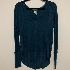 Free People Blue Sweater